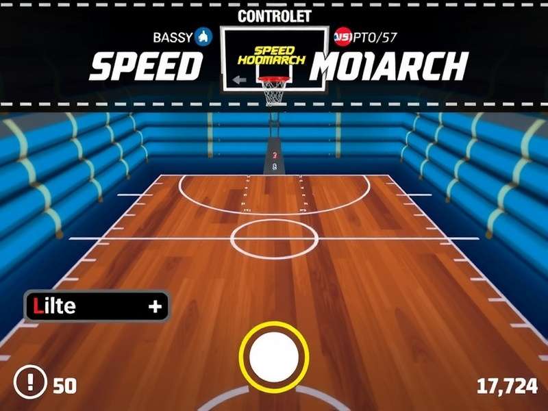 Speed Hoop Monarch gameplay screenshot